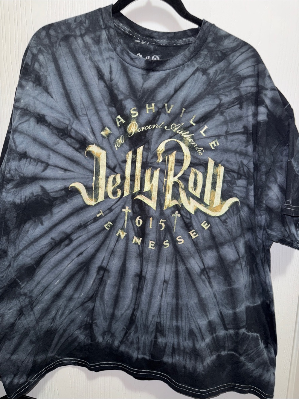 Jelly Roll Black Graphic Band Tee - 2X Large